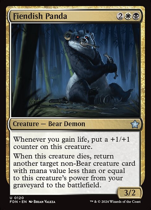 Fiendish Panda 120