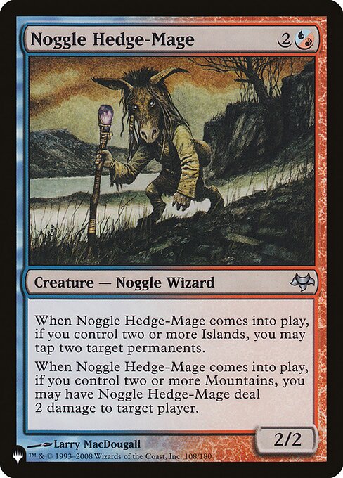 Noggle Hedge-Mage EVE-108