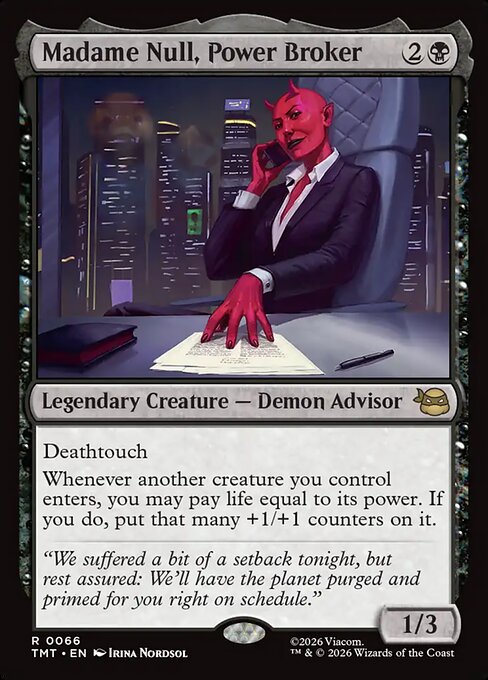 Madame Null, Power Broker 66