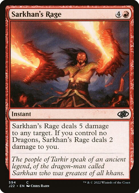 Sarkhan's Rage 594