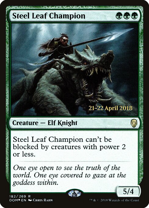 Steel Leaf Champion 182s