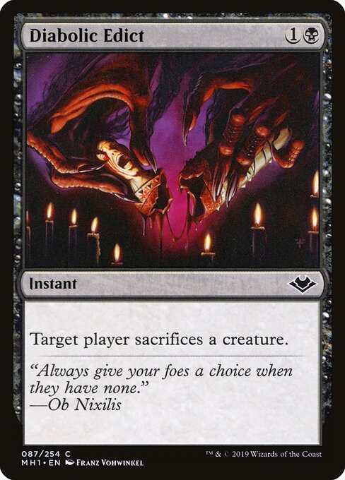 Diabolic Edict 87