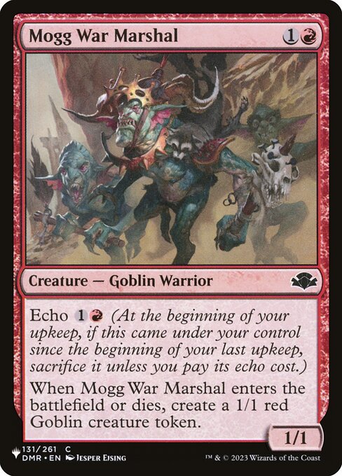 Mogg War Marshal DMR-131