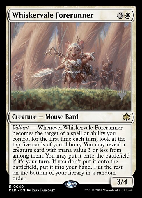 Whiskervale Forerunner 40p