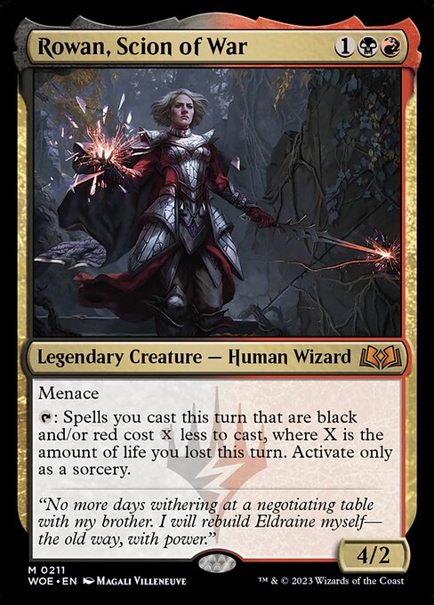 Rowan, Scion of War 211
