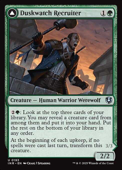 Duskwatch Recruiter // Krallenhorde Howler 193