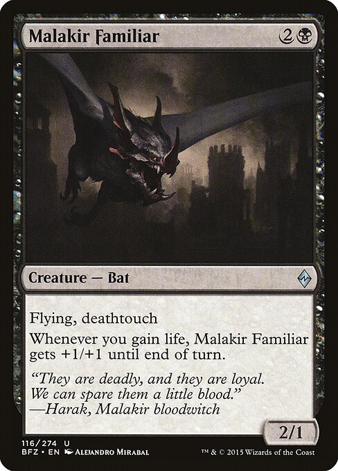 Malakir Familiar 116