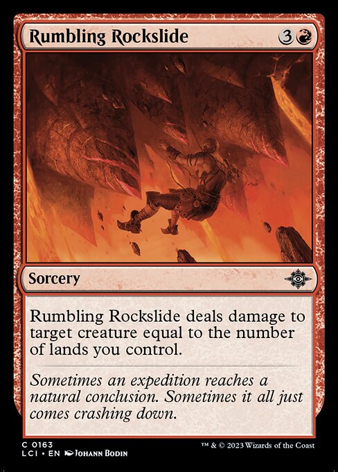 Rumbling Rockslide 163