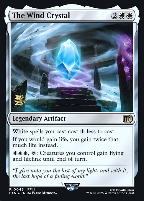 The Wind Crystal 43s