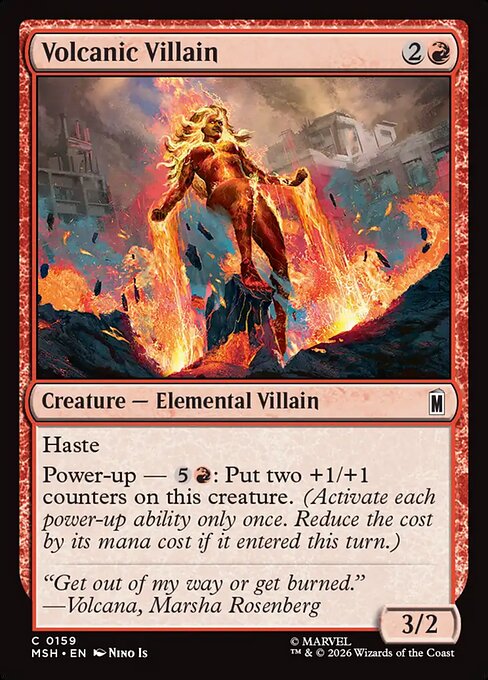 Volcanic Villain 159