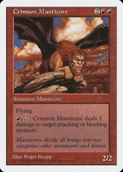 Crimson Manticore 217