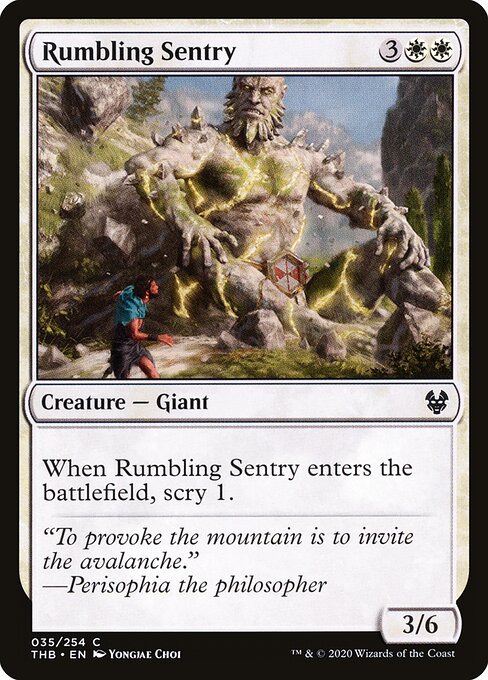 Rumbling Sentry 35
