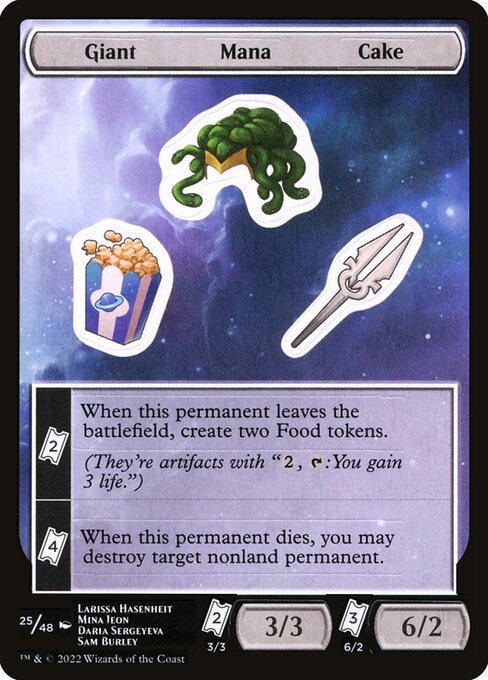 Giant Mana Cake 25
