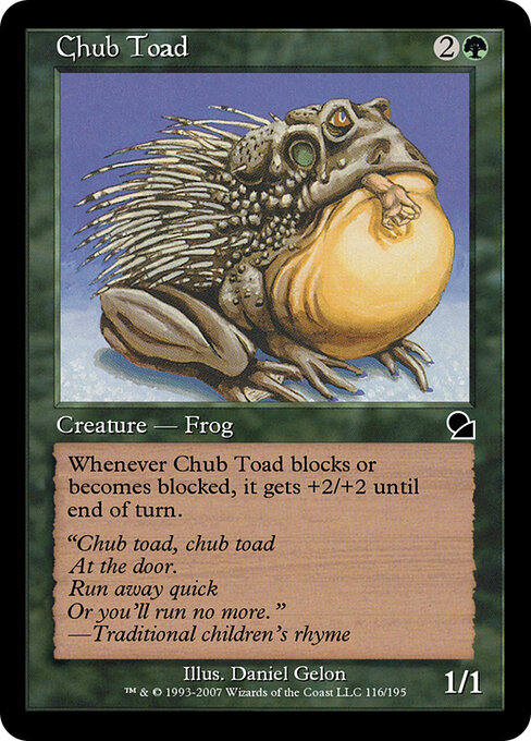 Chub Toad 116