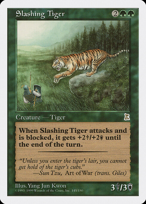 Slashing Tiger 145