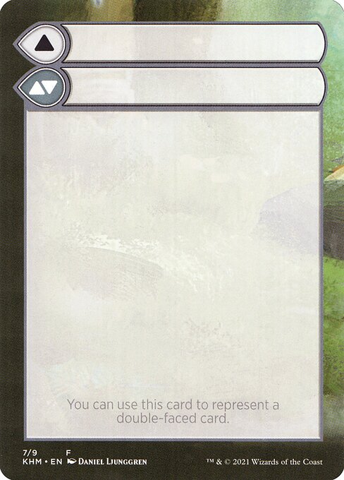 Double-Faced Substitute Card 7