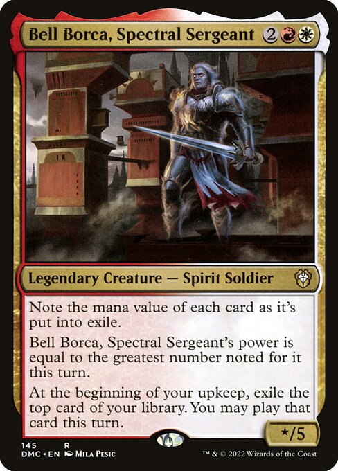 Bell Borca, Spectral Sergeant 145