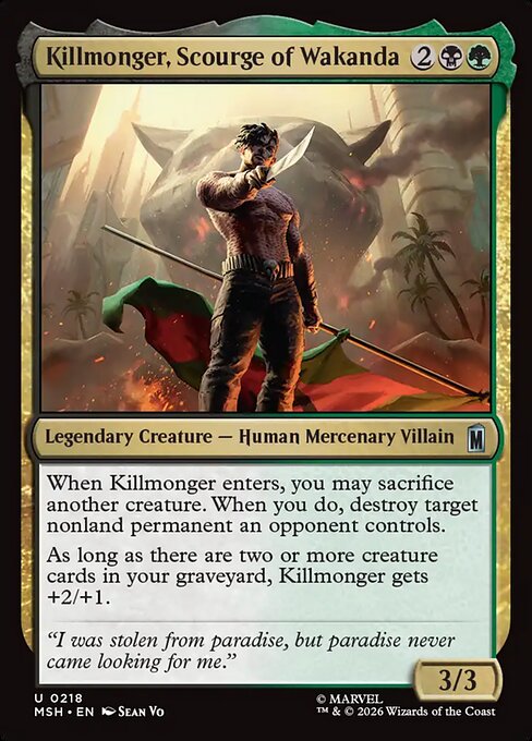 Killmonger, Scourge of Wakanda 218