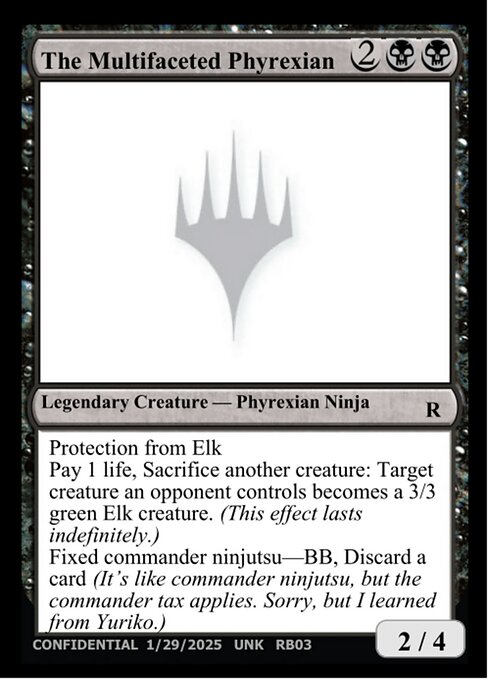 The Multifaceted Phyrexian RB03