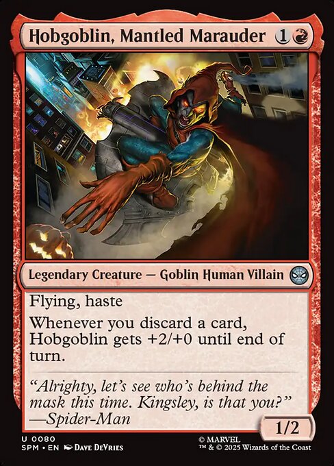 Hobgoblin, Mantled Marauder 80