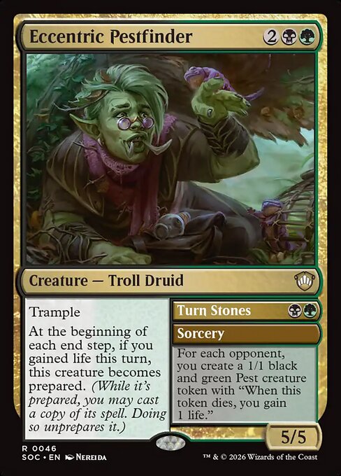 Eccentric Pestfinder // Turn Stones 46