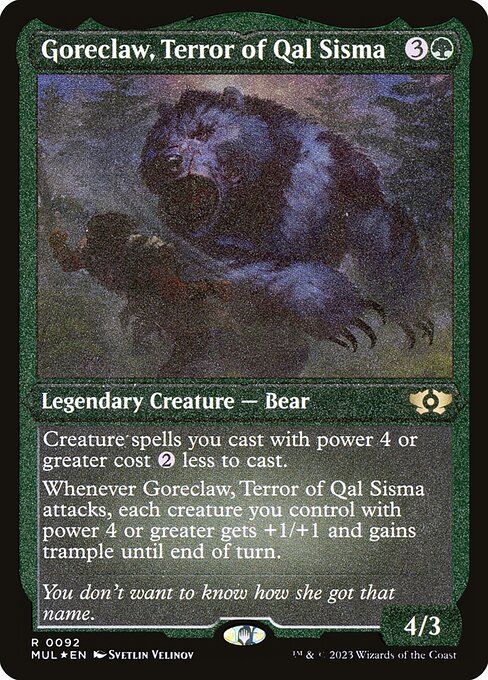Goreclaw, Terror of Qal Sisma 92