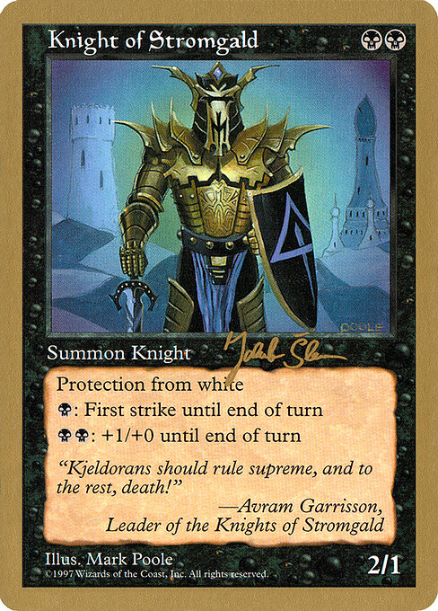 Knight of Stromgald js171