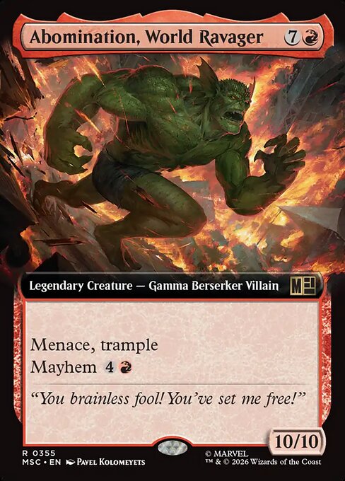 Abomination, World Ravager 355
