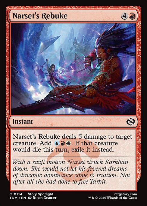Narset's Rebuke 114