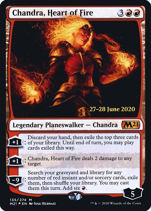 Chandra, Heart of Fire 135s