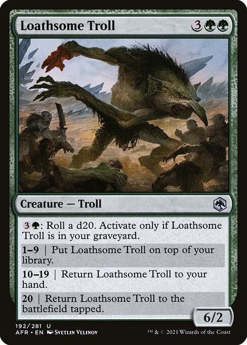 Loathsome Troll 192