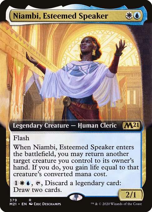 Niambi, Esteemed Speaker 379