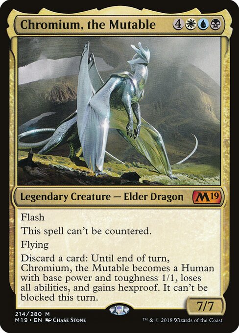 Chromium, the Mutable 214