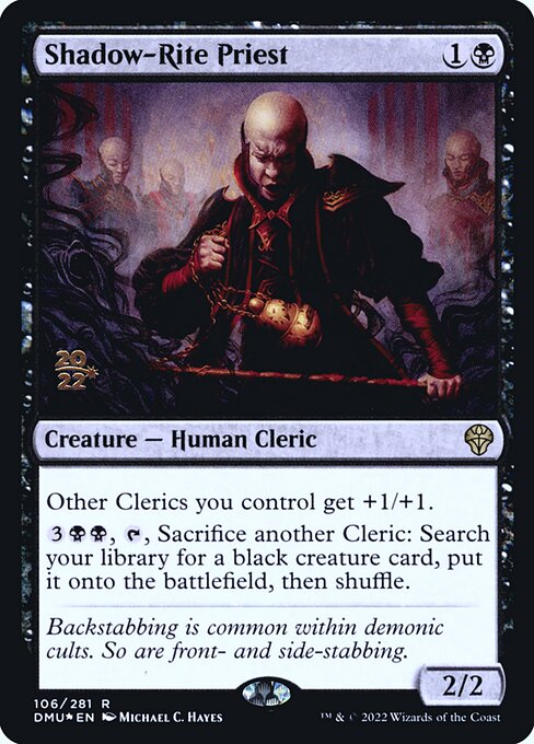 Shadow-Rite Priest 106s