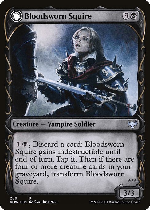 Bloodsworn Squire // Bloodsworn Knight 289