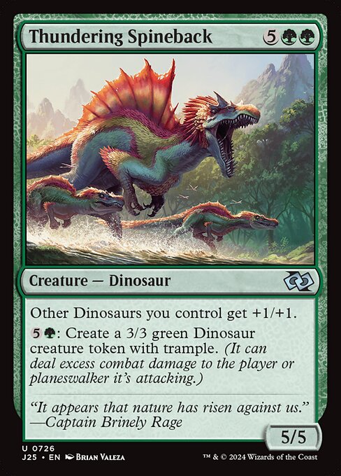 Thundering Spineback 726