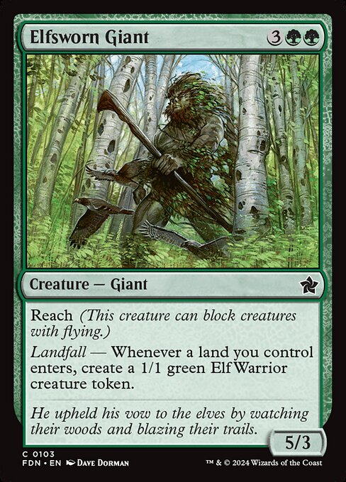 Elfsworn Giant 103
