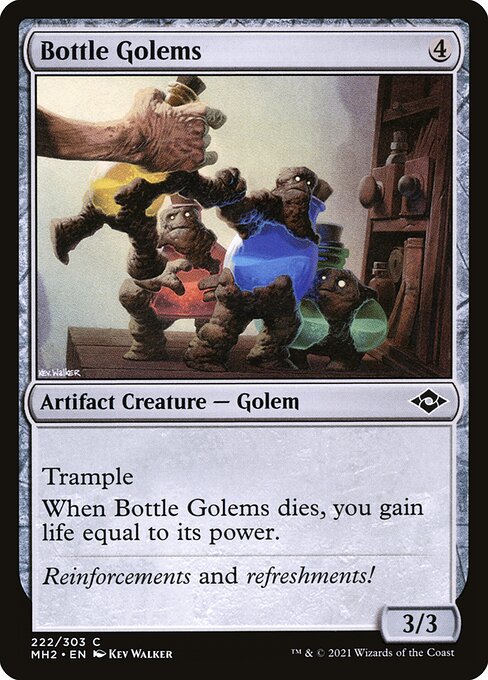 Bottle Golems 222