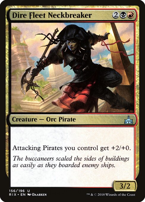 Dire Fleet Neckbreaker 156