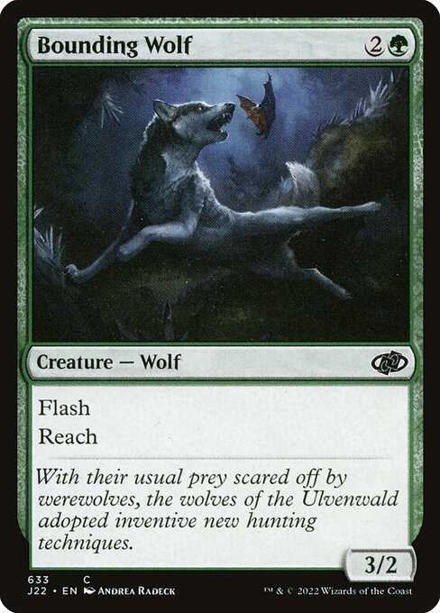 Bounding Wolf 633