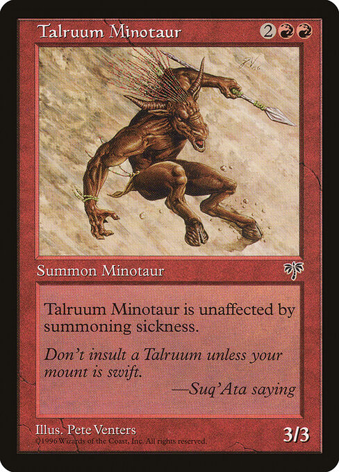 Talruum Minotaur 196