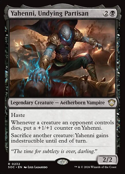 Yahenni, Undying Partisan 232