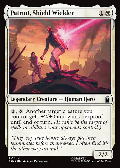 Patriot, Shield Wielder 444