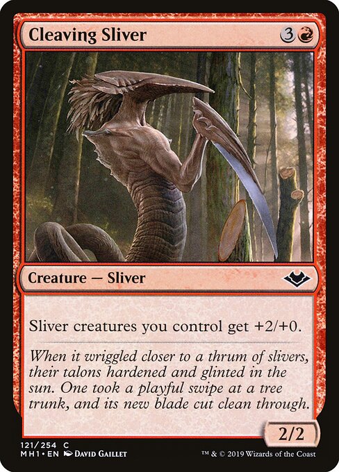 Cleaving Sliver 121