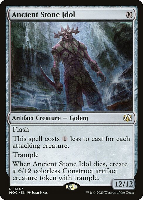 Ancient Stone Idol 347