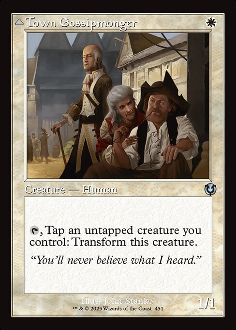 Town Gossipmonger // Incited Rabble 451