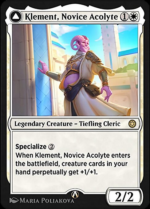 Klement, Novice Acolyte 1