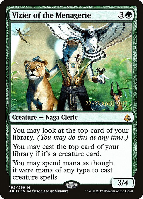 Vizier of the Menagerie 192s