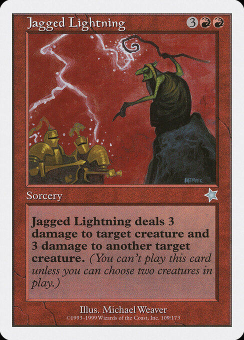 Jagged Lightning 109