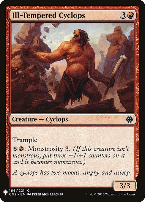 Ill-Tempered Cyclops CN2-166
